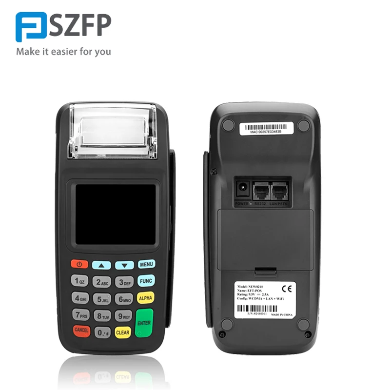 New 8210 pos terminal handheld wireless pos machine