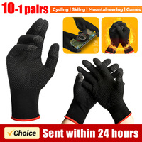Unisex Anti Slip Touch Screen Gloves Breathable Sweatproof Knit Warm Gloves for Phone Games Touch Sensitive Gaming Gloves Sleeve