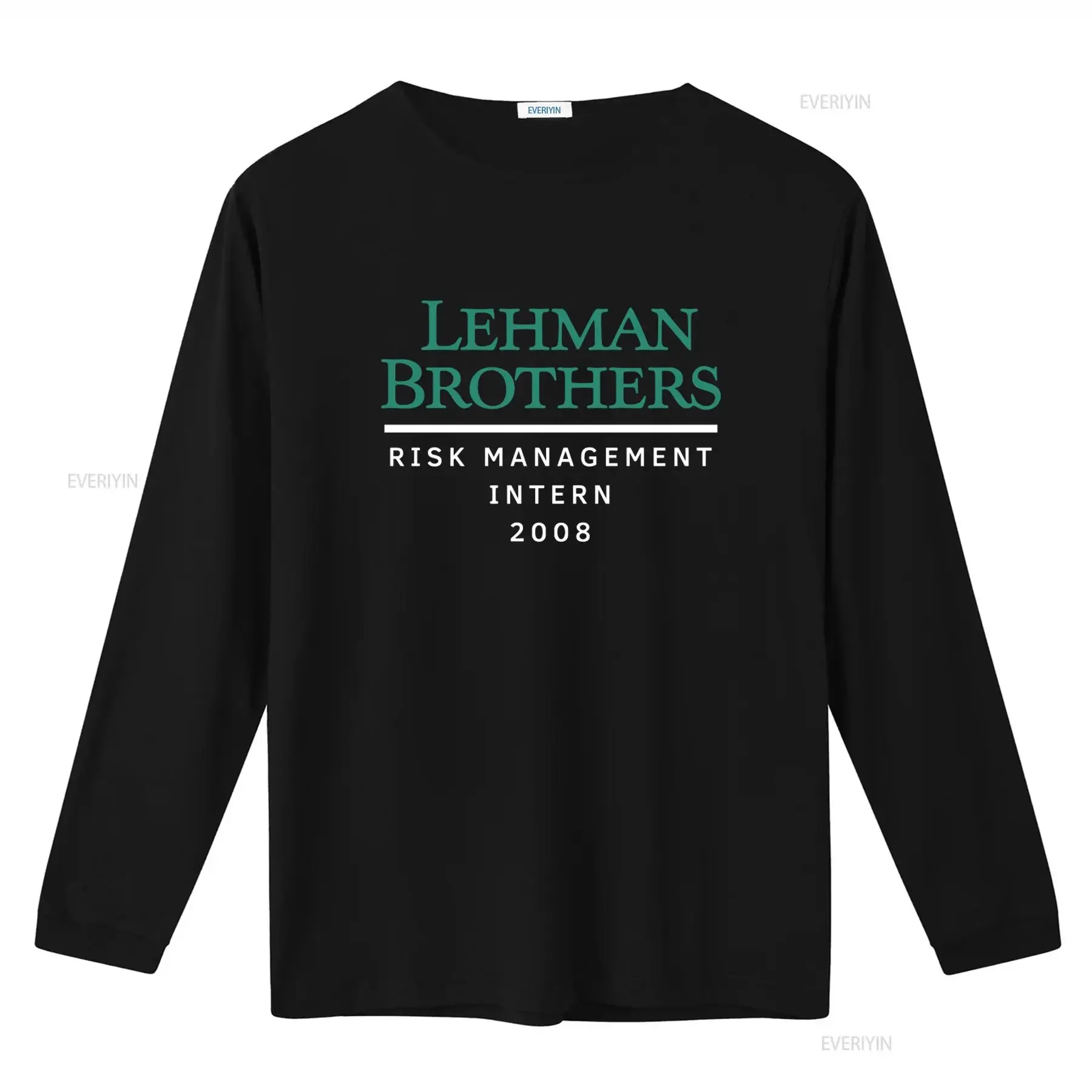 Lehman Brothers Risk Management Intern 2008 Vintage Style T Shirt Retro Design for Fashion Enthusiasts vintage Washed homme