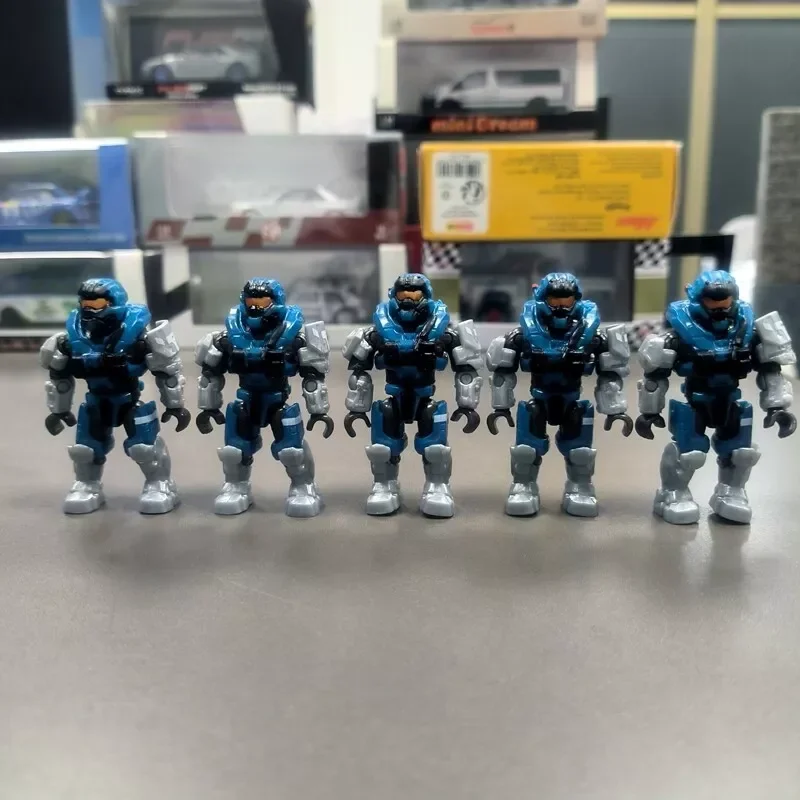 10PCS MEGA  CONSTRUX UNSC Blok 97381 SPARTAN CARTER Marine Medic