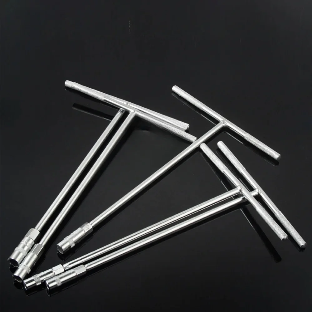 أحجام متري 2-10 مم، سبائك معدنية عالية الصلابة، 360 درجة ° مجموعة مفاتيح ألين بمقبض على شكل حرف T، مفتاح سداسي مزدوج الاستخدام من النوع T/L - Profe #3