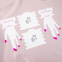 25/50pcs Girls Bracelet Display Cards Packing Cards for DIY Jewelry Handstring Retail Cards Tag Holders 9.2x10.5cm&8x17.5cm