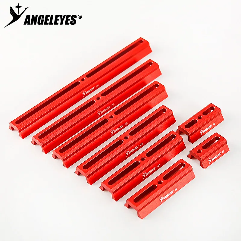 Angeleyes 45/60/90/120/150/180/210/240mm star guide mirror small dovetail plate red astronomical accessory