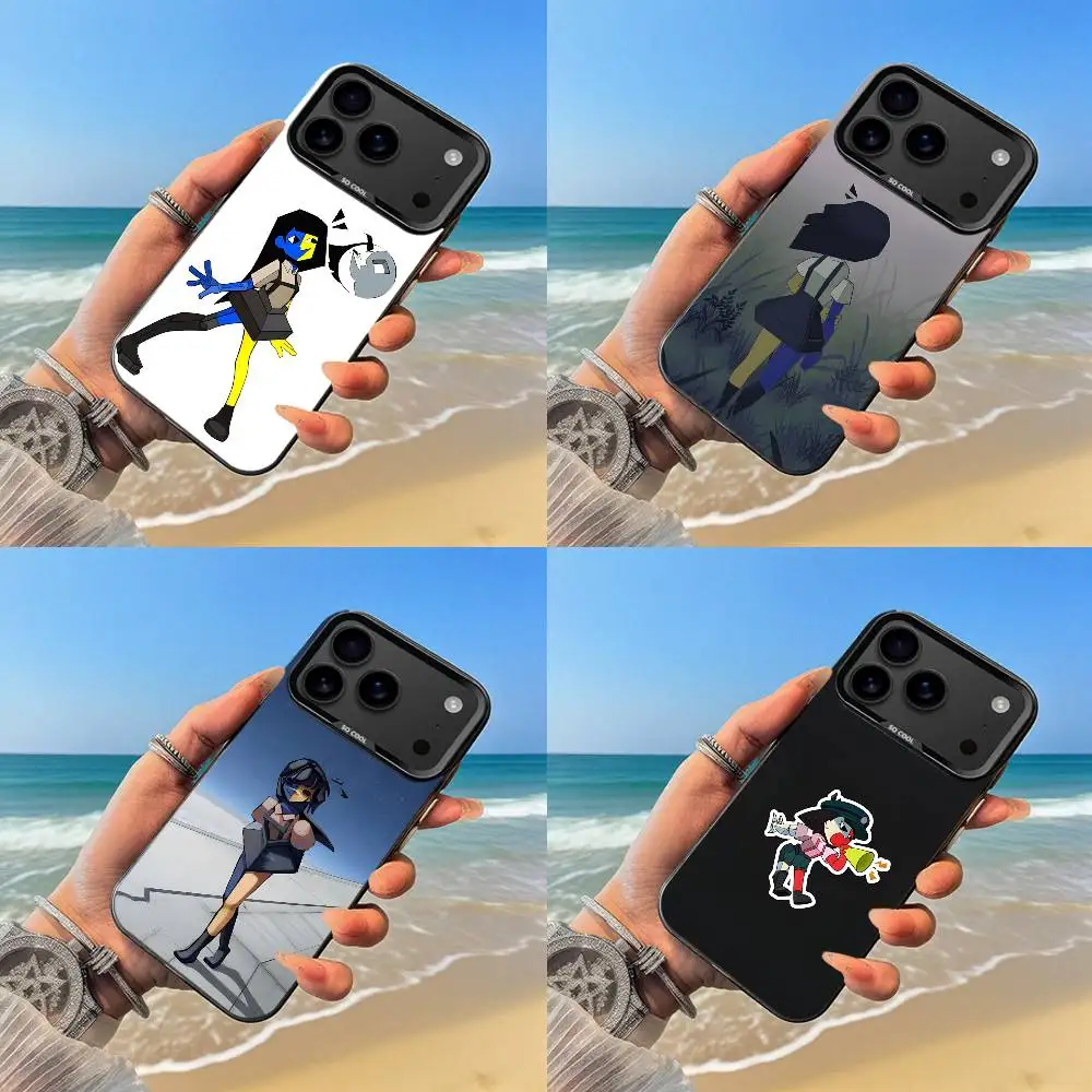 E-ENA Dream B-BBQ GAME Funda para teléfono Funda negra para iPhone17,16,15,14,13,12,Pro,Max,Plus,E,SE4,Air,Mini