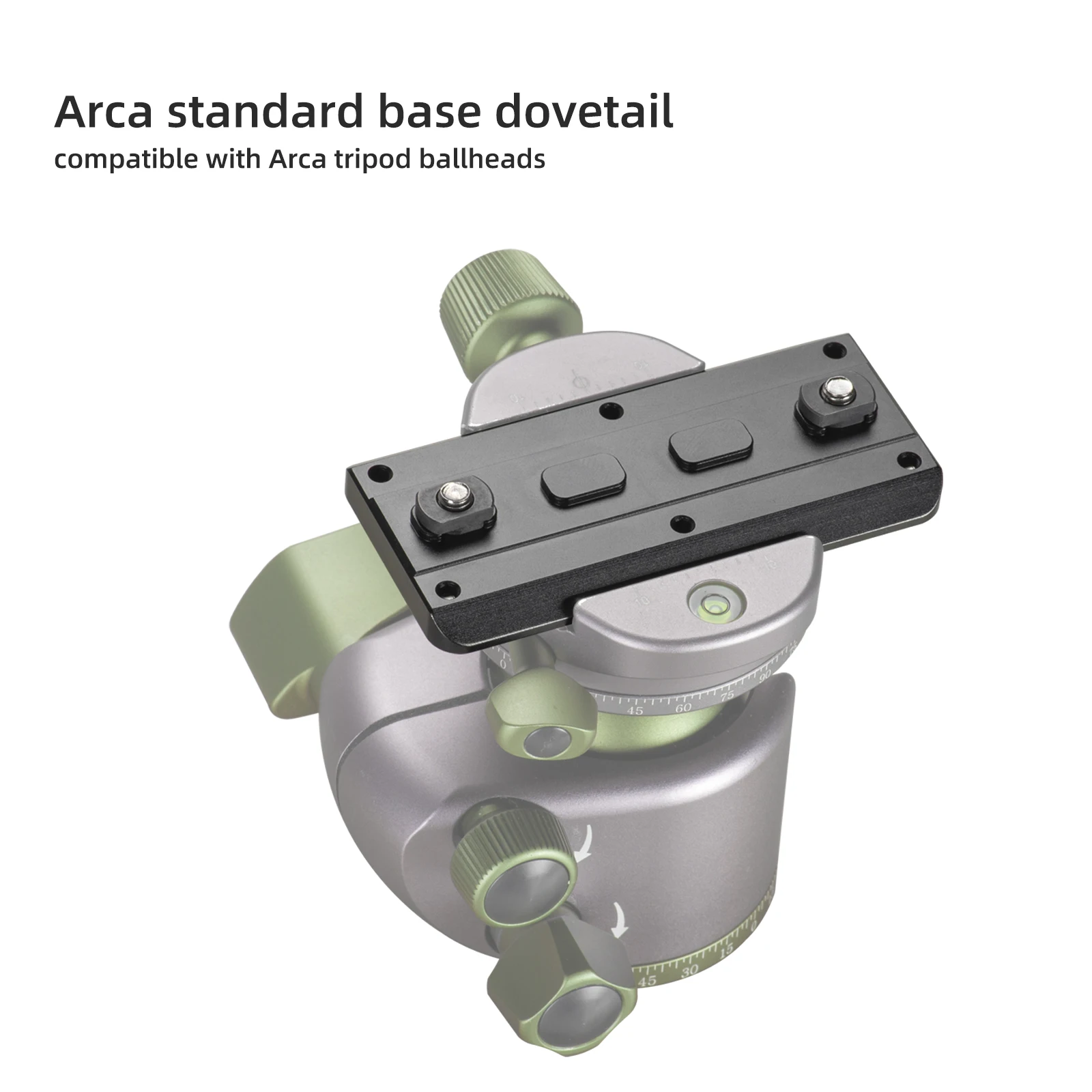 FANAUE M-Lok Arca Rail Tripod Mount Adapter Bipod Arca-Swiss/RRS Dovetail Hunting for Rifle Tripod Ballhead Quick Release Plate