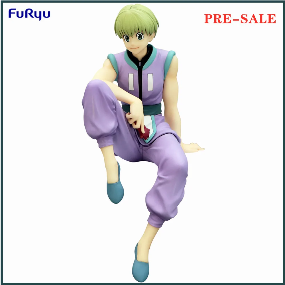 Original Furyu Anime Figure HUNTER×HUNTER Noodle Stopper Figure Shalnark Action Figurine HXH Collector Toys Model Doll