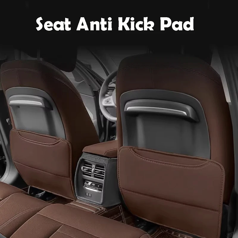 

For Jetour X70 Plus 2024 2025 Seat Anti Kick Pad Leather Material Effective Protection Car Accessories