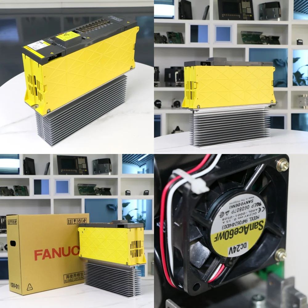 

A06B-6079-H208 2 Axis Alpha Servo Module SVM2-80/80 for CNC servo drive motor amplifier controller for CNC machine tool