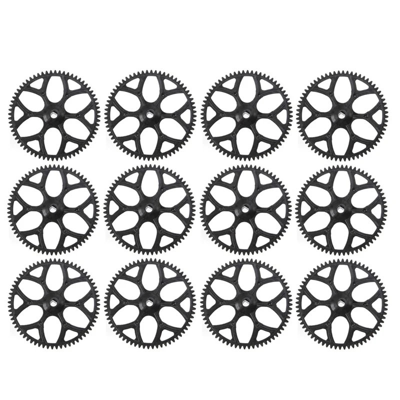 12Pcs Main Gear for WLtoys V911S V977 V988 V930 V966 XK K110 K110S RC Helicopter Airplane Drone Spare Parts Accessories