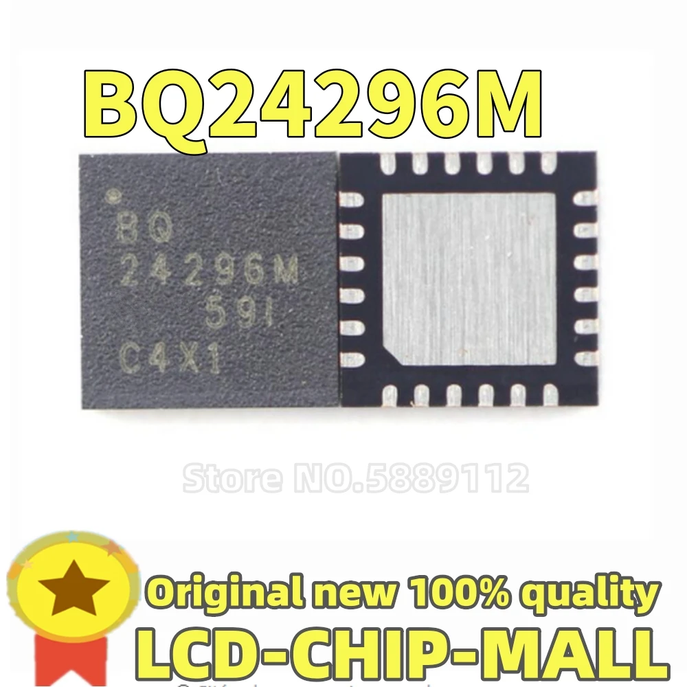 

1PCS BQ24296M QFM24 BQ24296 IN STOCK 100%GOOD