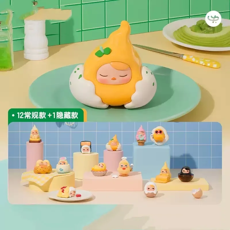 

100% Original PUCKY EGG BEANIE Series Blind Box Guess Bag Mystery Box Toys Doll Cute Anime Figure Desktop Ornaments Gift