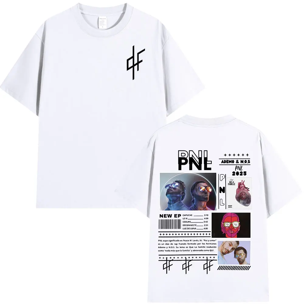 Le Monde Chico T Shirt PNL Album French Rapper Graphic Print T-shirt Men Women Hip Hop Fashion Short Sleeve Tee Shirt Streetwear image 3