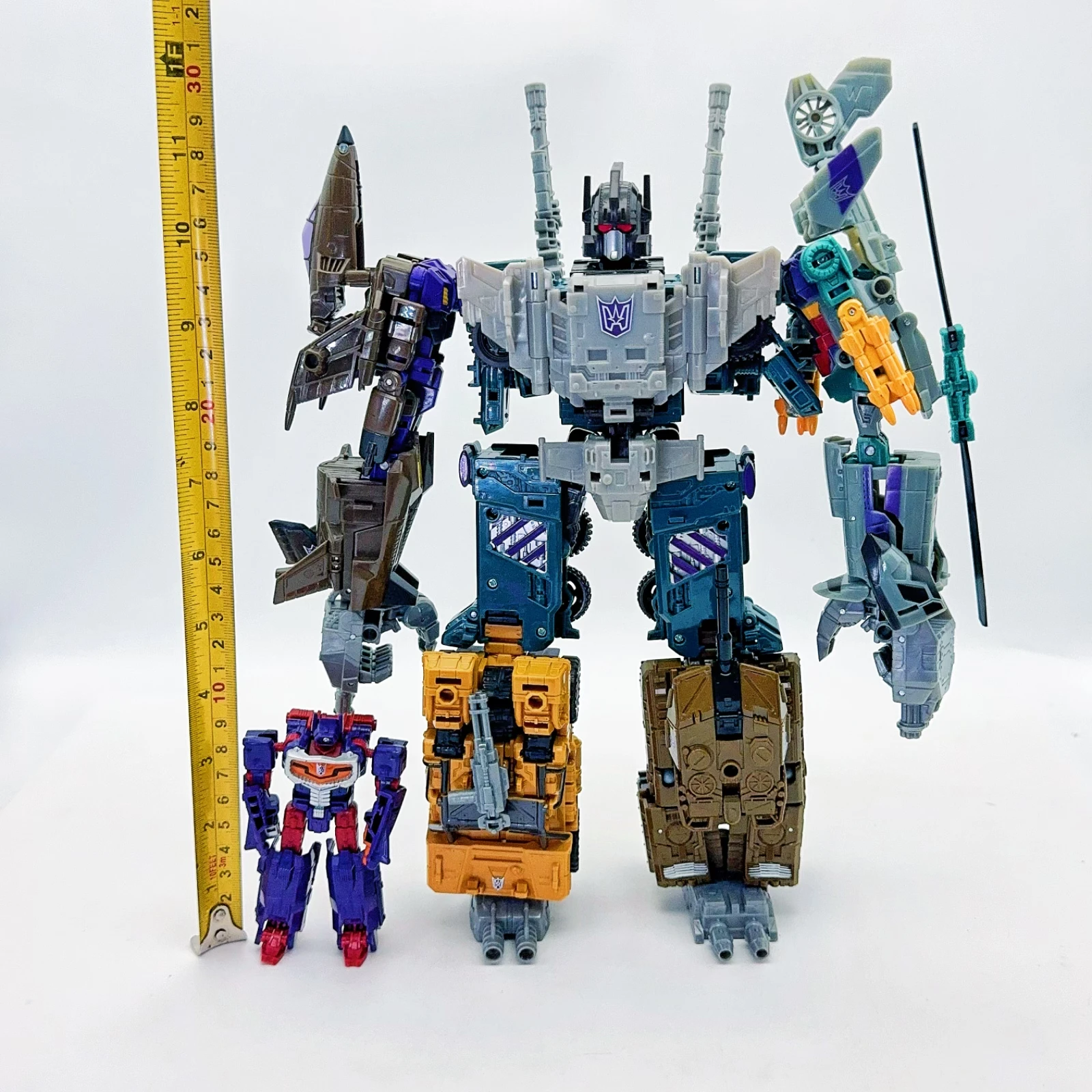 6 IN 1 Bruticus Transformation Robot Toys HZX IDW ONE NO BOX Sets Action Figure KO In stock