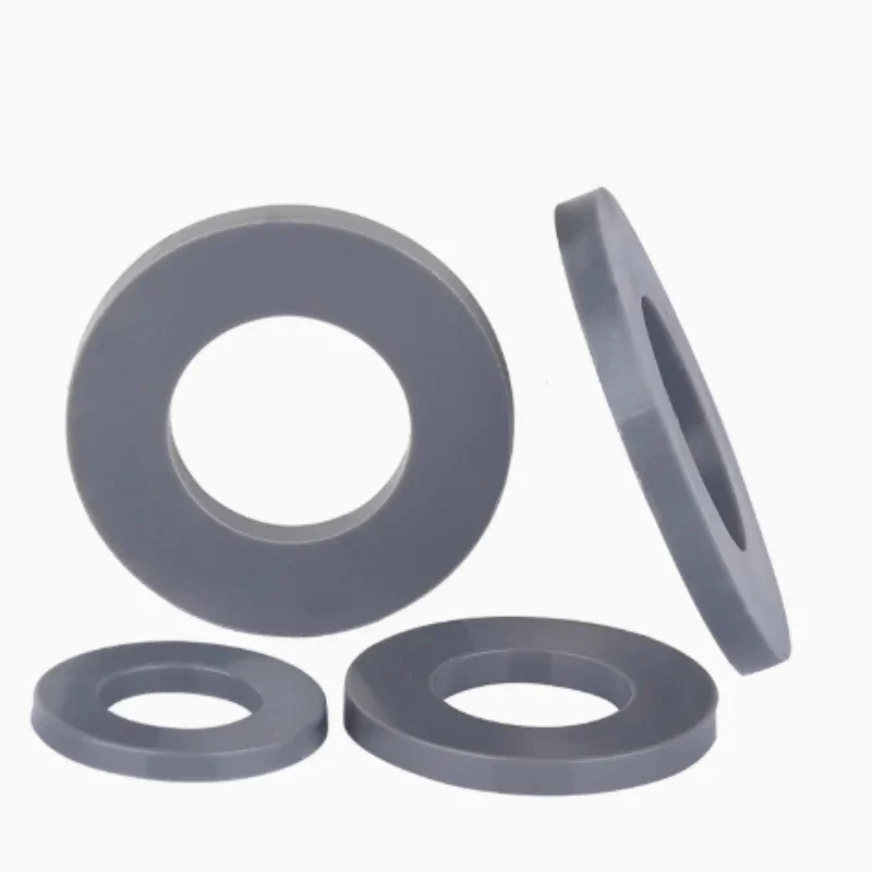 Gray PVC Gasket Insulation Gasket M3 M4 M5 M6 M8 M10 M12 M14 M16 M18 M20 Acid and Alkali Corrosion Resistant Adhesive Gasket