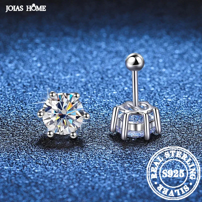 

JOIAS HOME 925 D Color Moissanite Six Claw Jewelry Earrings For Men And Women, Valentine's Day And Anniversary Gifts For Couples