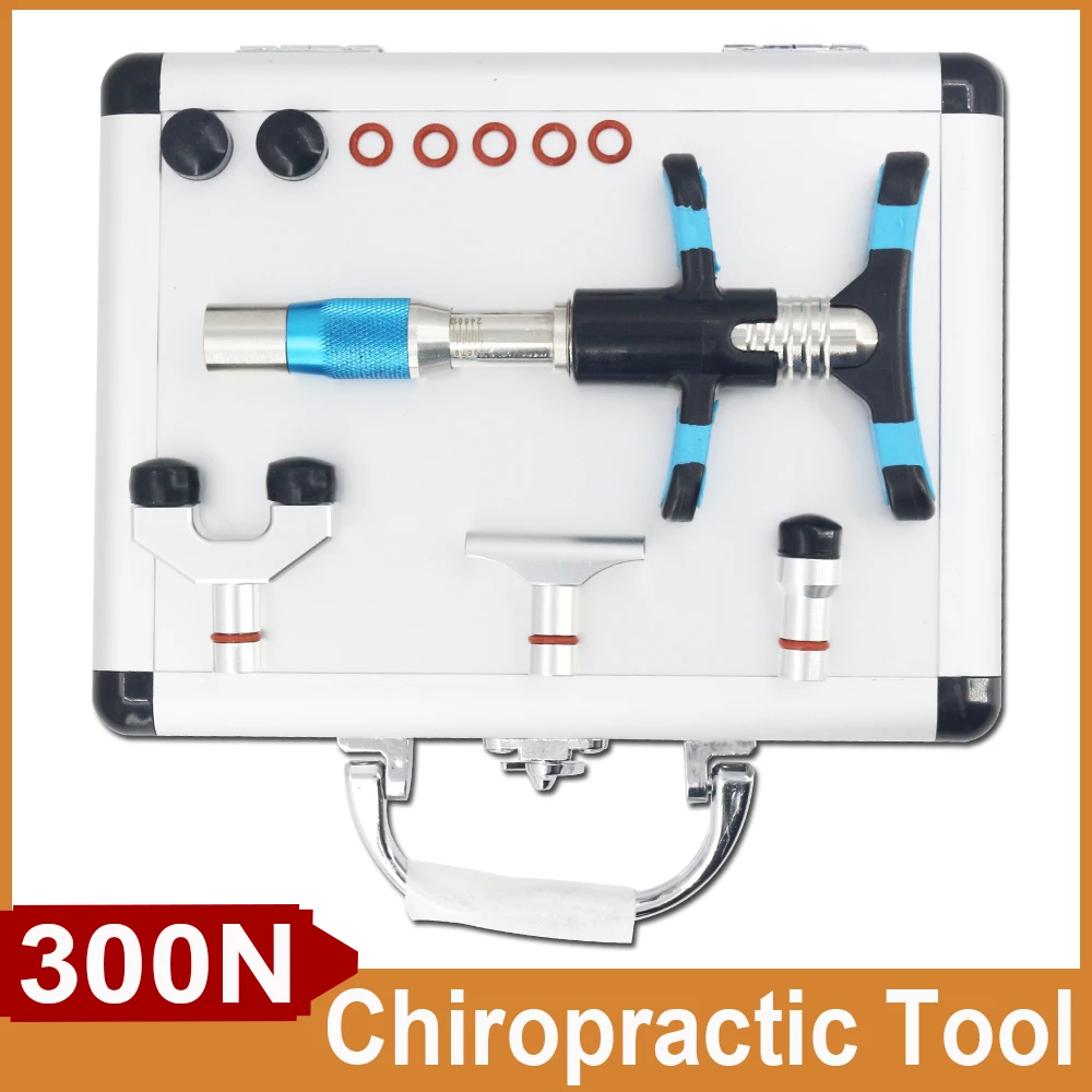 300N Chiropractic Adjusting Tool Adjust The Intensity Vertebration Tools Spinal Correction Therapy Spine Massager Manual Gun