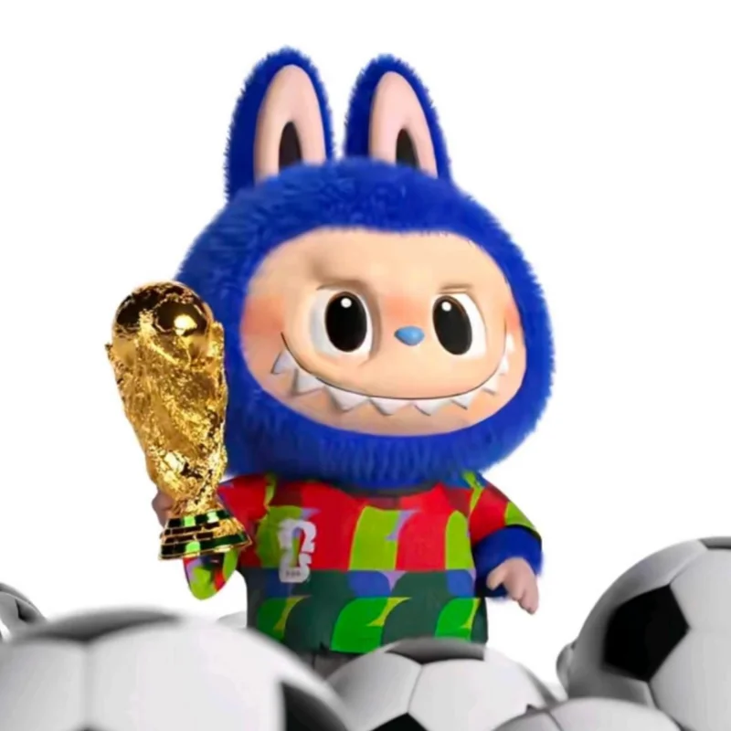 

POP MART LABUBU THE MONSTERS FIFA Catch the Win Series Vinyl Plush Doll Blind Box Anime Figure Guess Bag Ornament Figurines Doll