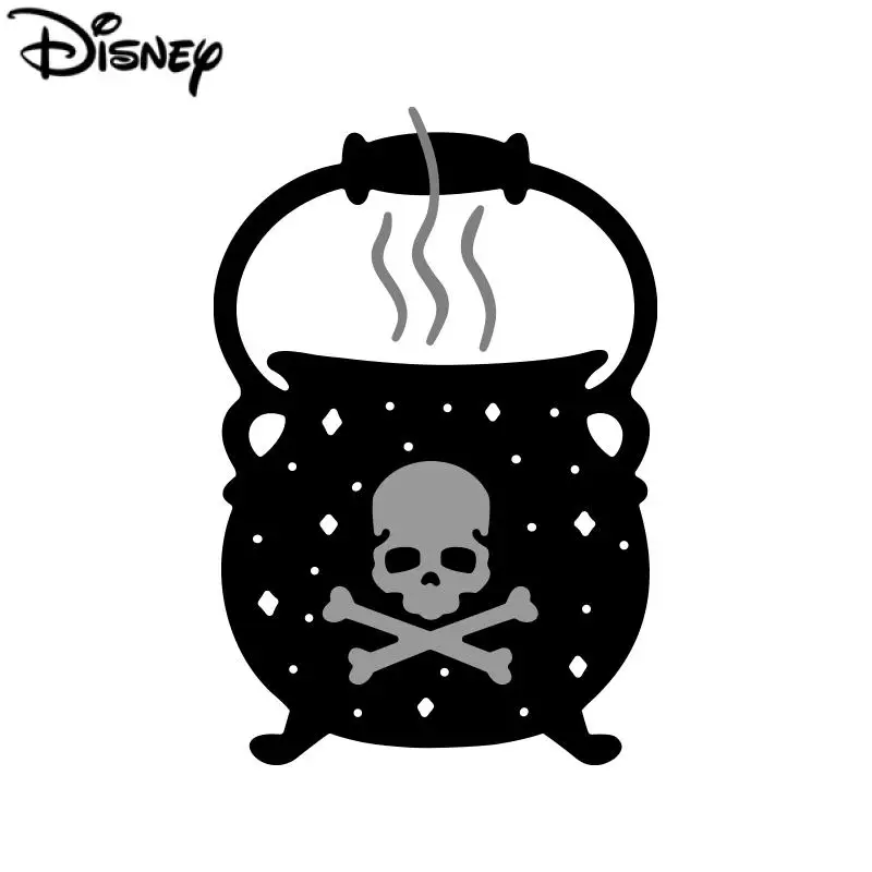 Halloween Bubbling Cauldron Pot Metal Cutting Dies Die Cuts DIY Scrapbooking Embossing Paper Crafts Seals for Decoration