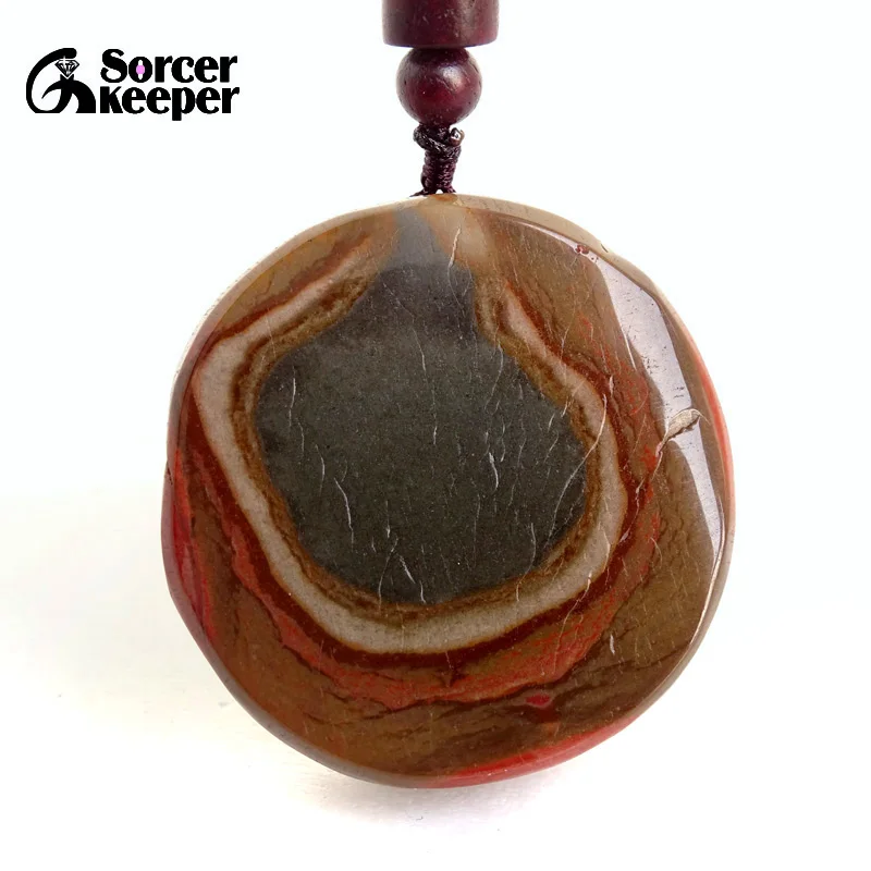 Natural Picasso Jasper Gemstone Animal Carving Healing Linnabell  Pendant Necklace Jewelry For Women Gift BK275