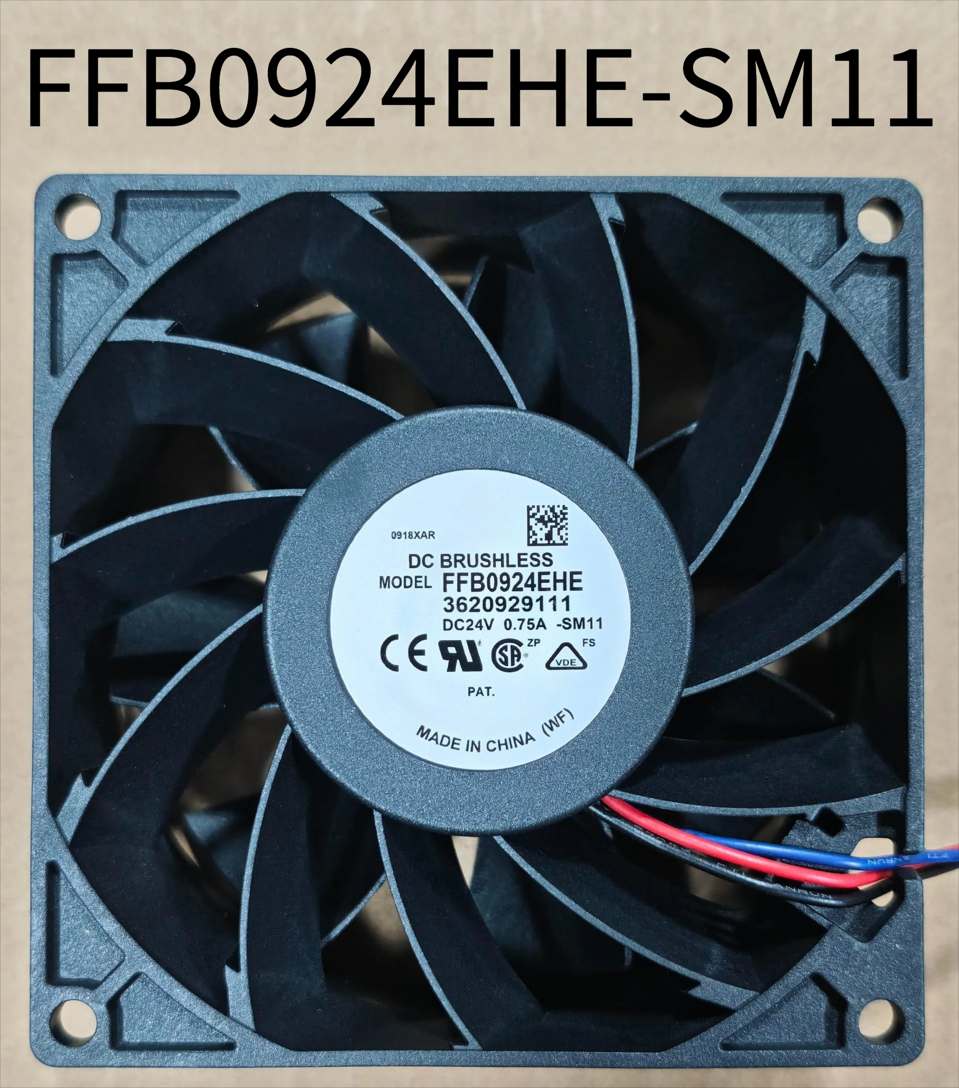 Brand New Original FFB0924EHE-SM11 9CM DC24V 0.75A Inverter Fan Fast Delivey