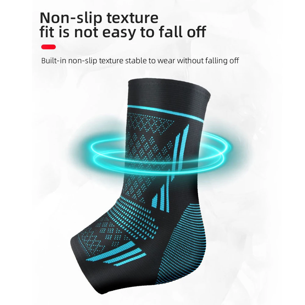 Pro Ankle Brace Kompressionsmanschette – Plantarfasziitis-Stützsocke mit Fußgewölbeunterstützung, Schmerz- und Schwellungslinderung bei Sehnenentzündung