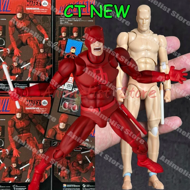 

Ct Toys Daredevil Фигурка Mafex 223 Комическая версия Фигурка Shf Аниме Фигурка Статуя Модель Коллекция Пользовательские Подарки Игрушки