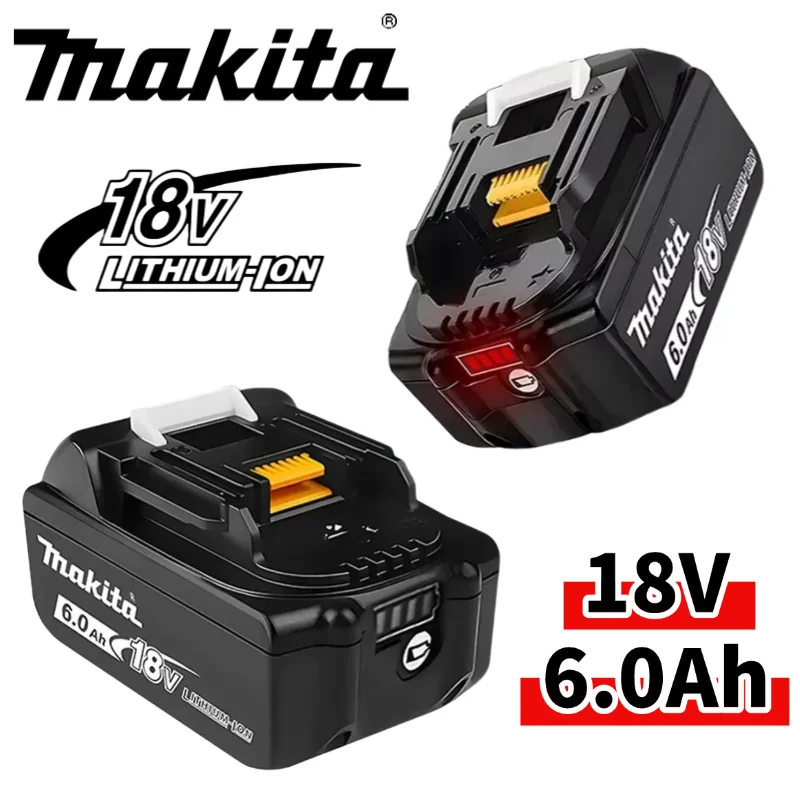 

OriginalMakita 18V 6.0Ah Rechargeable Battery ,For Makita BL1830 BL1830B BL1840 BL1840B BL1850 BL1850B Power Tools Battery