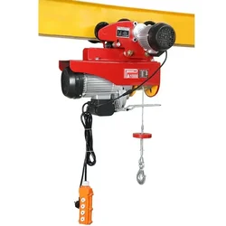 Mobile 1000kg 220V Electric Winch Electric Trolley Radio Remote Control
