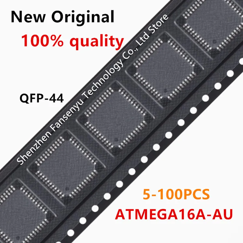 

(5-100piece)100% New ATMEGA16 ATMEGA16A ATMEGA16A-AU TQFP-44 Chipset