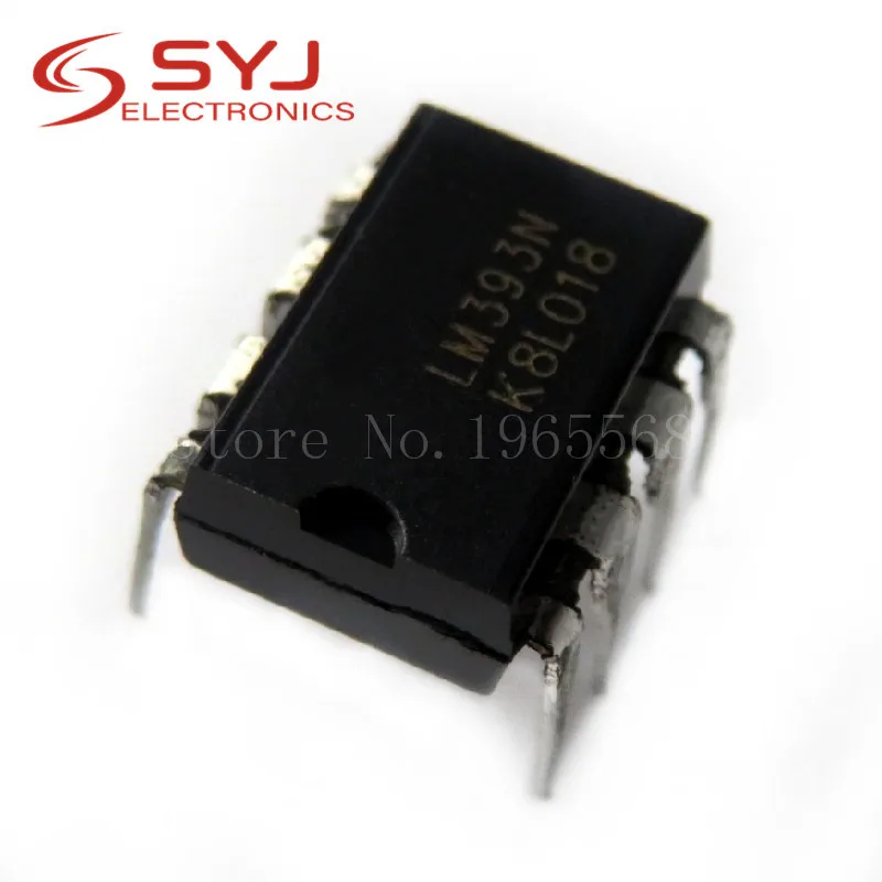 10pcs/lot LM393P DIP8 LM393 DIP LM393N 393 BA10393 DIP-8 new and original IC In Stock