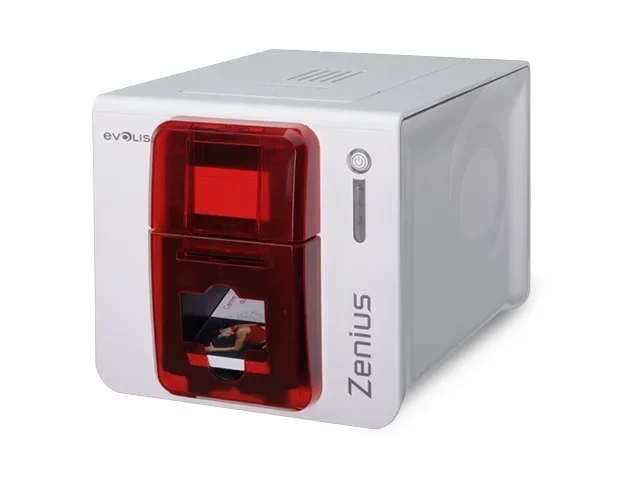 Shenzhen DC Evolis Zenius Single Side ID Card Printing Staff ID card Employee id card printer machine