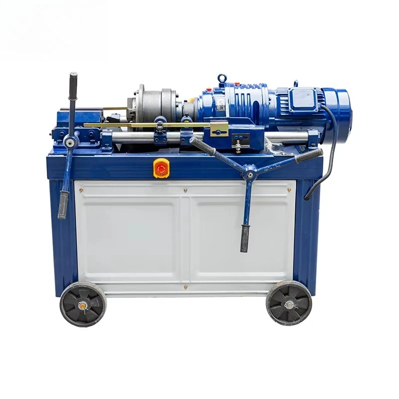 

Portable CNC Screw Bolt Making Thread Roller Machine Electrical Rebar Steel Bar Threading Rolling Machine Motor for Workshop Use
