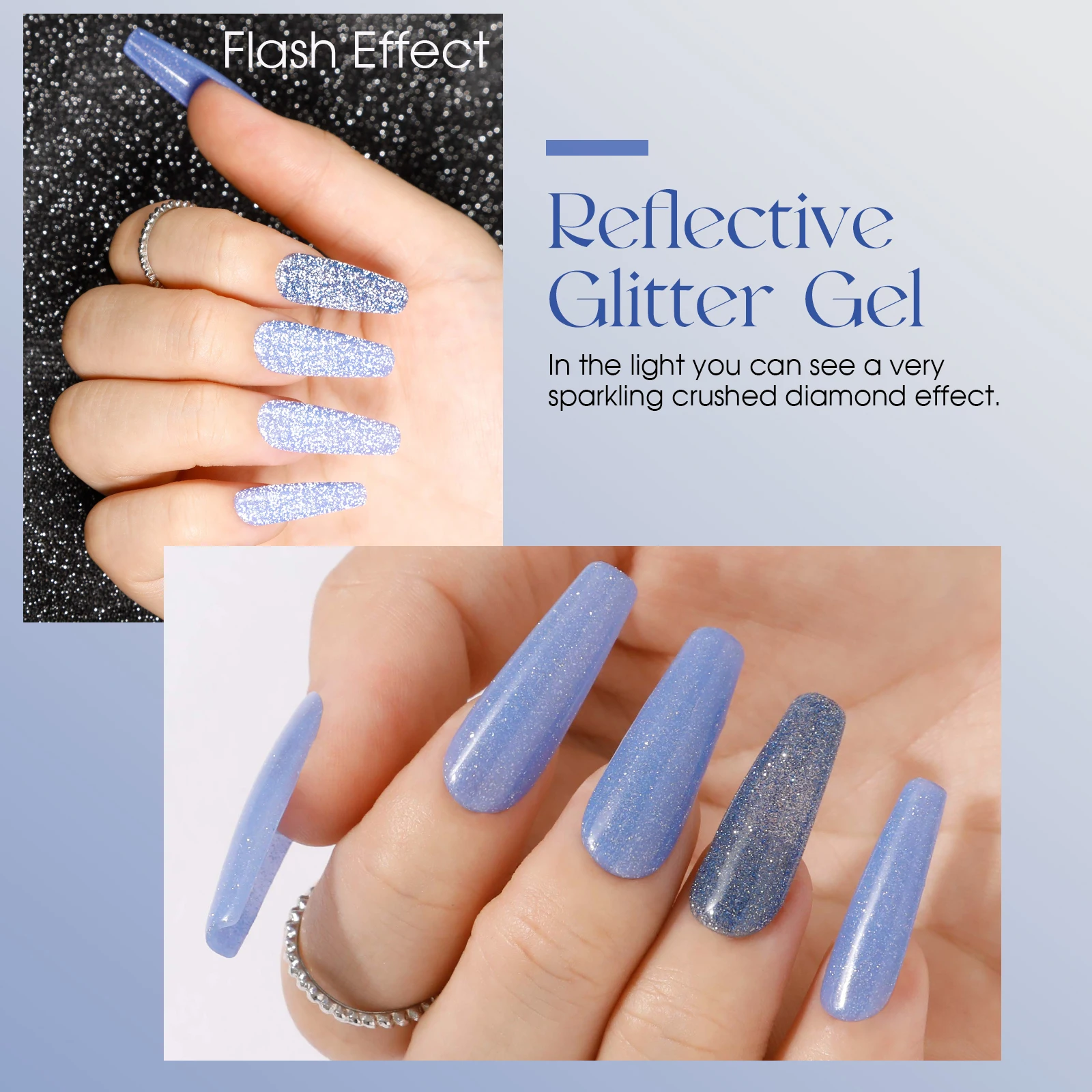 Rosalind-Juego de pegamento para uñas en gel, 38 unidades/juego, esmalte de uñas de color gel, traje de uñas brillante con parte inferior, lámpara UV para uñas, kit de uñas DIY.