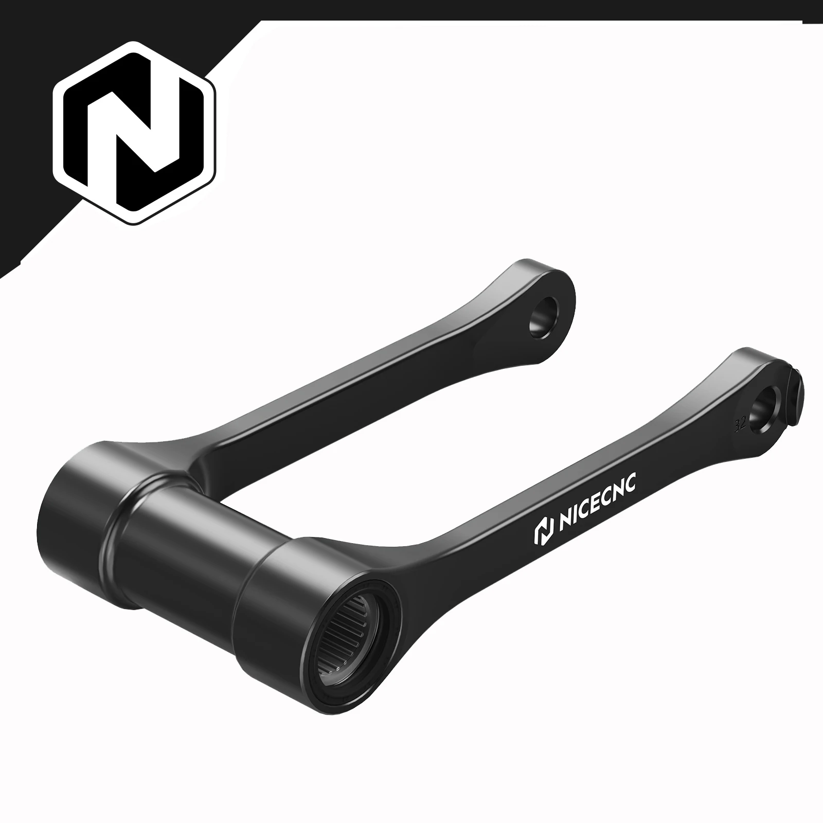 

NICECNC For Honda CRF250R CRF450R 2025-2026 2" Lowering Link CRF250RX CRF250RWE CRF450RX CRF450RWE 25-26 6061-T6 Aluminium Black