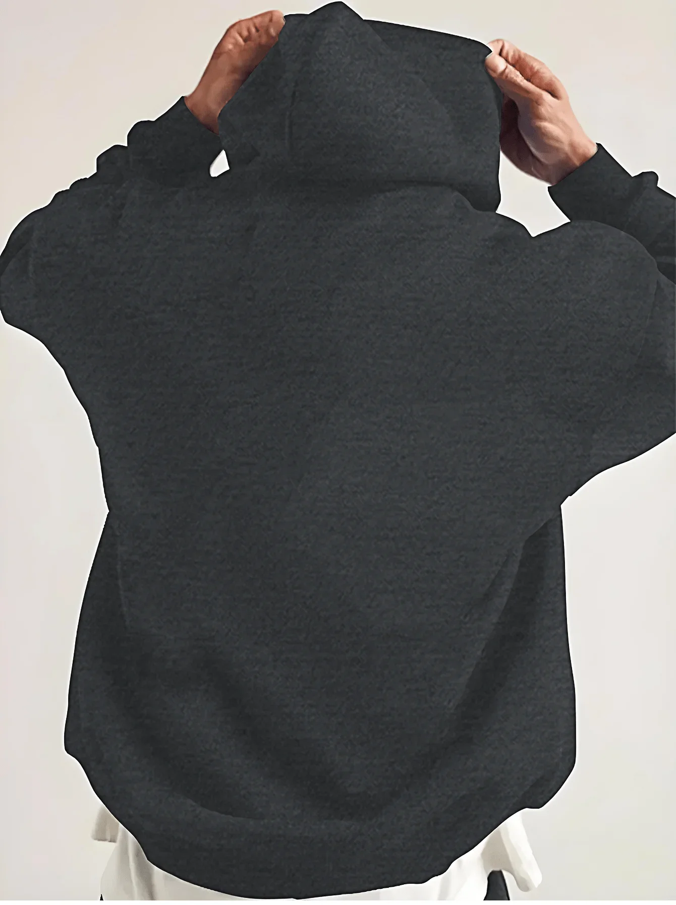 Angel Wing Lighting Graphic هوديي الرجال الشارع الشهير المتضخم الحد الأدنى البلوز البلوز، أنماط مطبوعة الظهر، هوديس الرجال