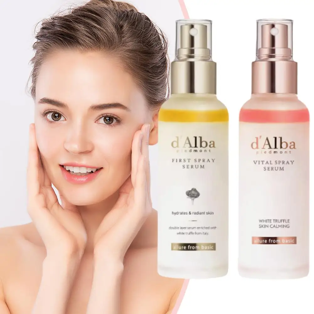 100ml D'Alba White Truffle Spray esencia niebla de agua hidratación delicada y ligera ilumina el antioxidante mejora la elasticidad de la piel