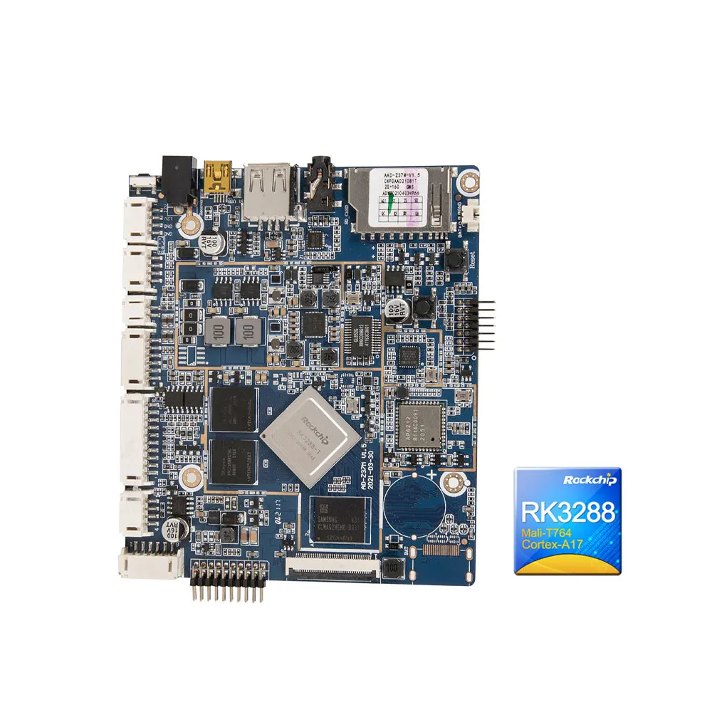 Rk3288 Android Development Board 2G + 16G / 4G + 32G Driver for Commercial Display