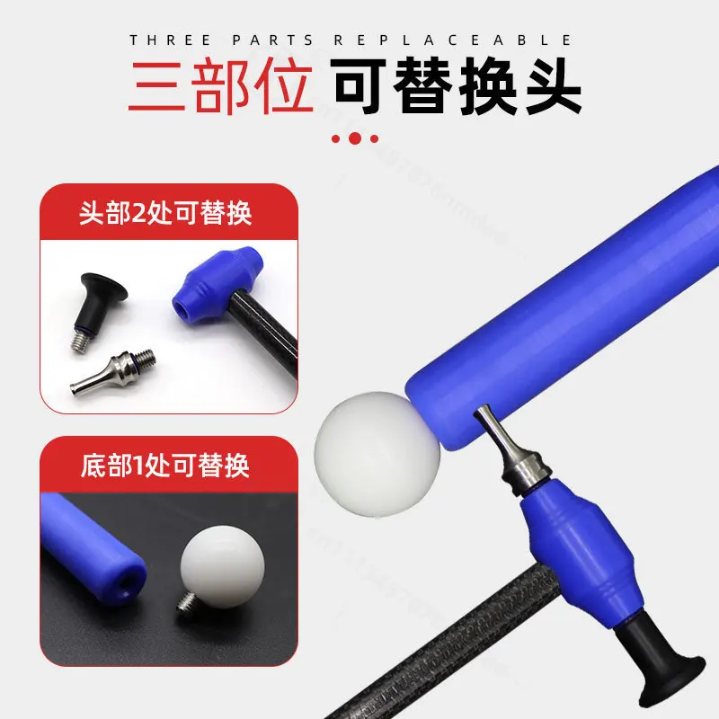 Paintless Car Dent Repair Hammer Sheet Metal Leveling Knock Pen Auto Sheet Metal Concave Restoration Hand Tool