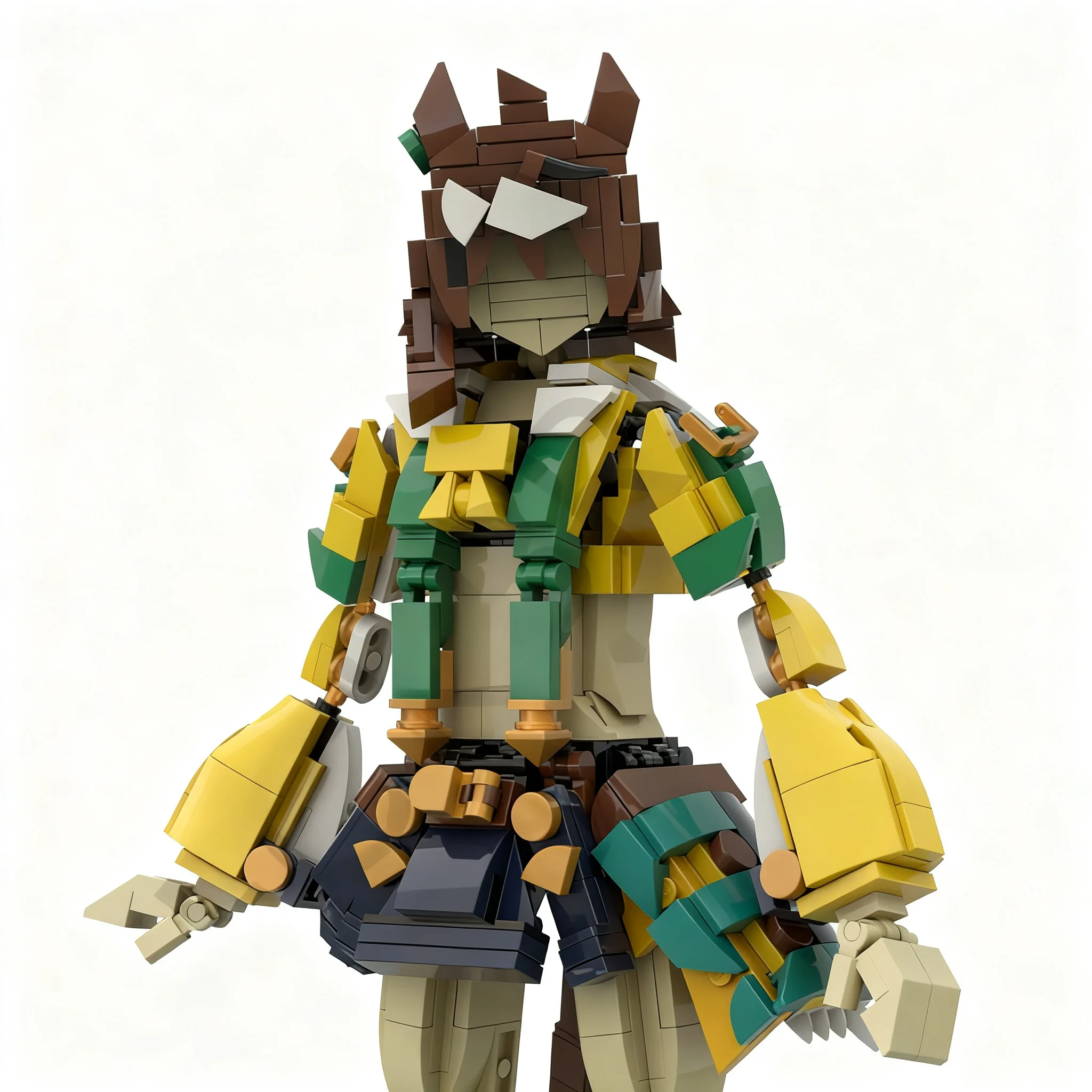 557pcs MOC Ideas and CUUSOO Jungle Pocket Uma Musume Model Christmas Gift DIY Assembly Collection Craft Design