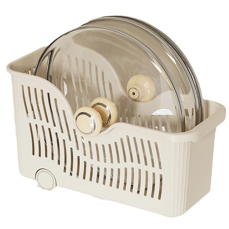 LICE-바퀴가 달린 주방 보관 바구니, 가정용 플라스틱 스낵 장난감 보관, 주방 캐비닛 보관함