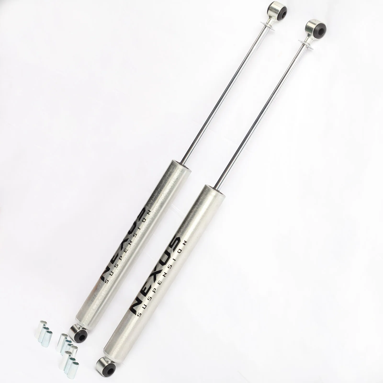 2-4 Inch Lift Rear Shock Absorber for Ford F-250/F-350 1999 2000 2001 2002 2003 2004 Zinc Plated Coating,Pair Pack