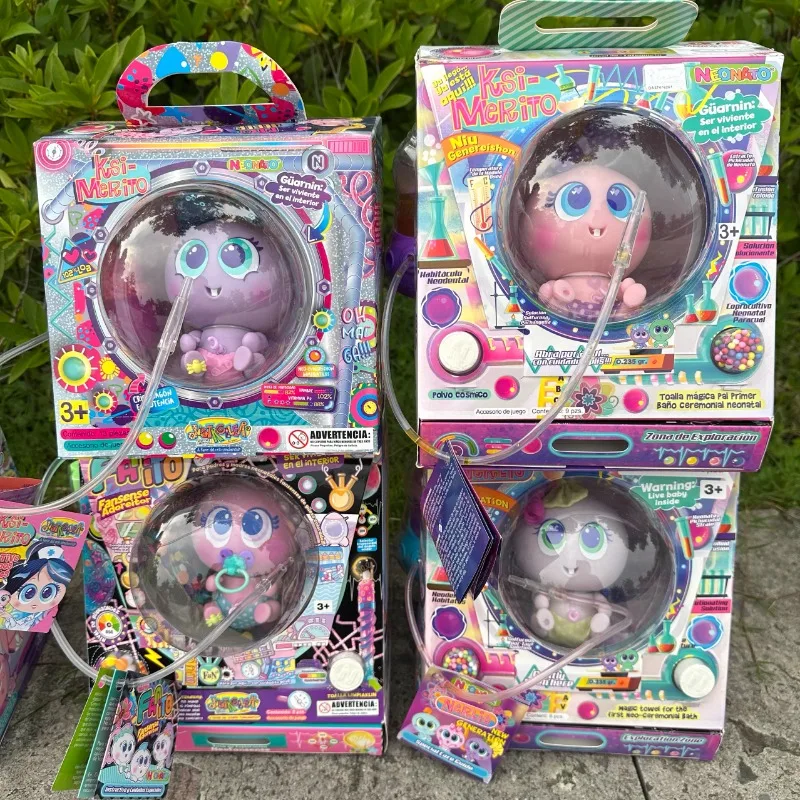 Figuras de acción originales de Distroller Ksimerito para recién nacidos, muñecos bonitos de juguete, adornos de colección espacial simulado para bebés, regalos para niños