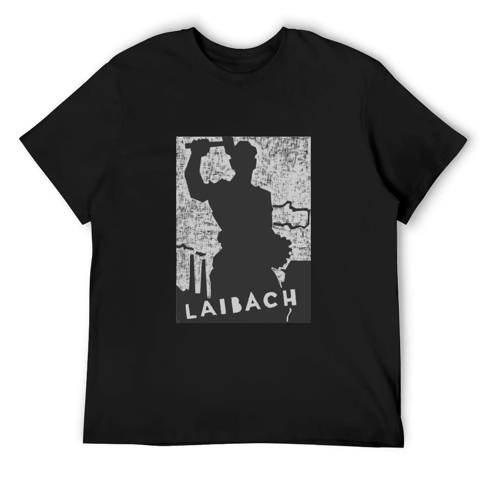 Laibach Kunst Thrower Ljubljana T-Shirt graphic t shirts blanks man t shirt rapper graphic tees luxury clothes men