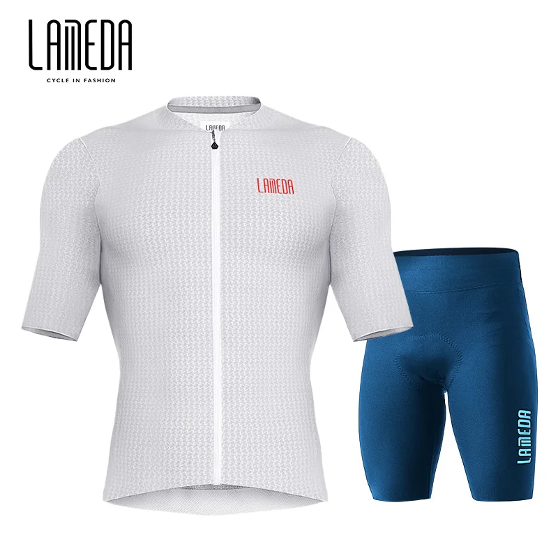 

Lameda Cycling Clothing Short Sleeve Suit Summer Quick Drying Cycling Jersey And Shorts Thin Comfortable Cycling Clothes For Men