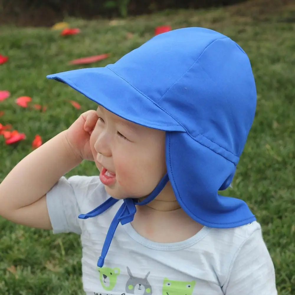 Quick-drying Children's Bucket Hats Kids Wide Brim Beach UV Protection Outdoor Essential Sun Caps