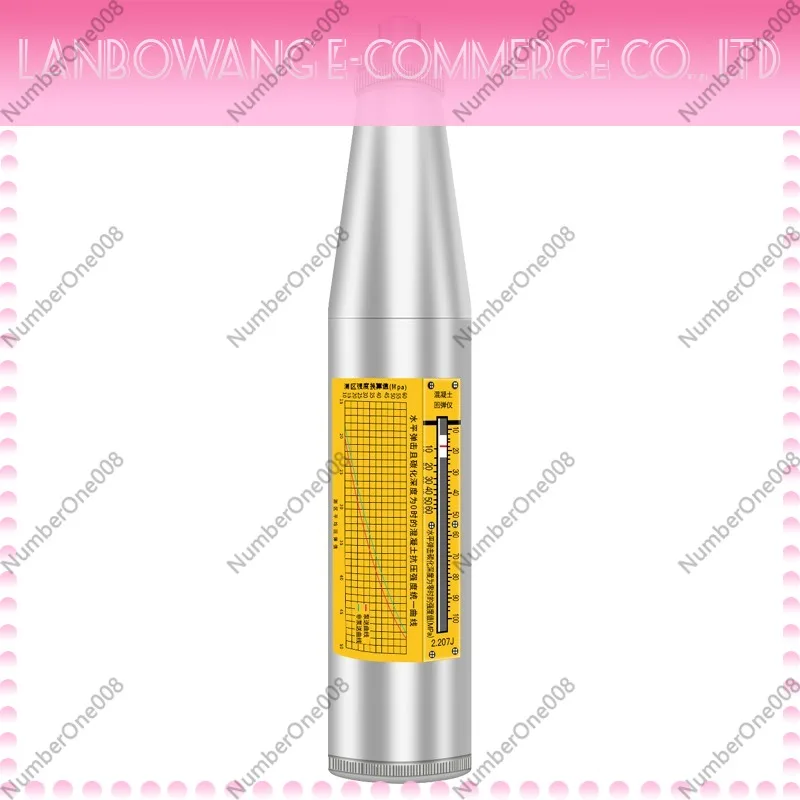 HD-225A Mechanical Concrete Rebound Hammer Concrete Strength Testing Tester Chinese English Dual