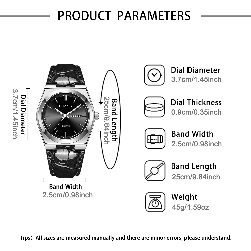1pc Men's Fashionable Luxury Quartz Watch, Available in Multiple Colors, Men's Watch, the Best Gift for Christmas and Halloween