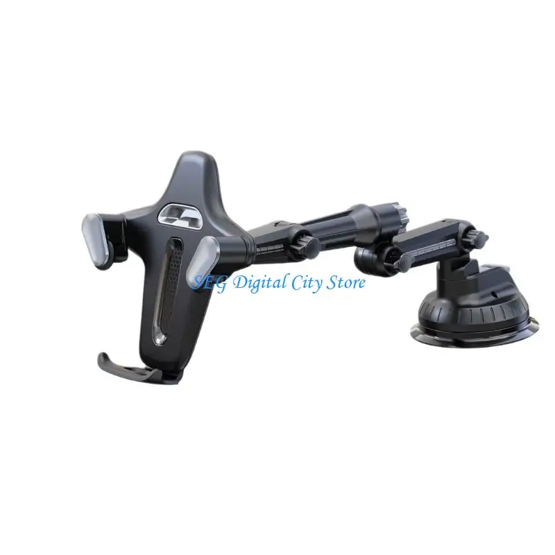 U75B Car Phone Holder Interior Phone Mount 360 Rotation Universal Cellphone Mount