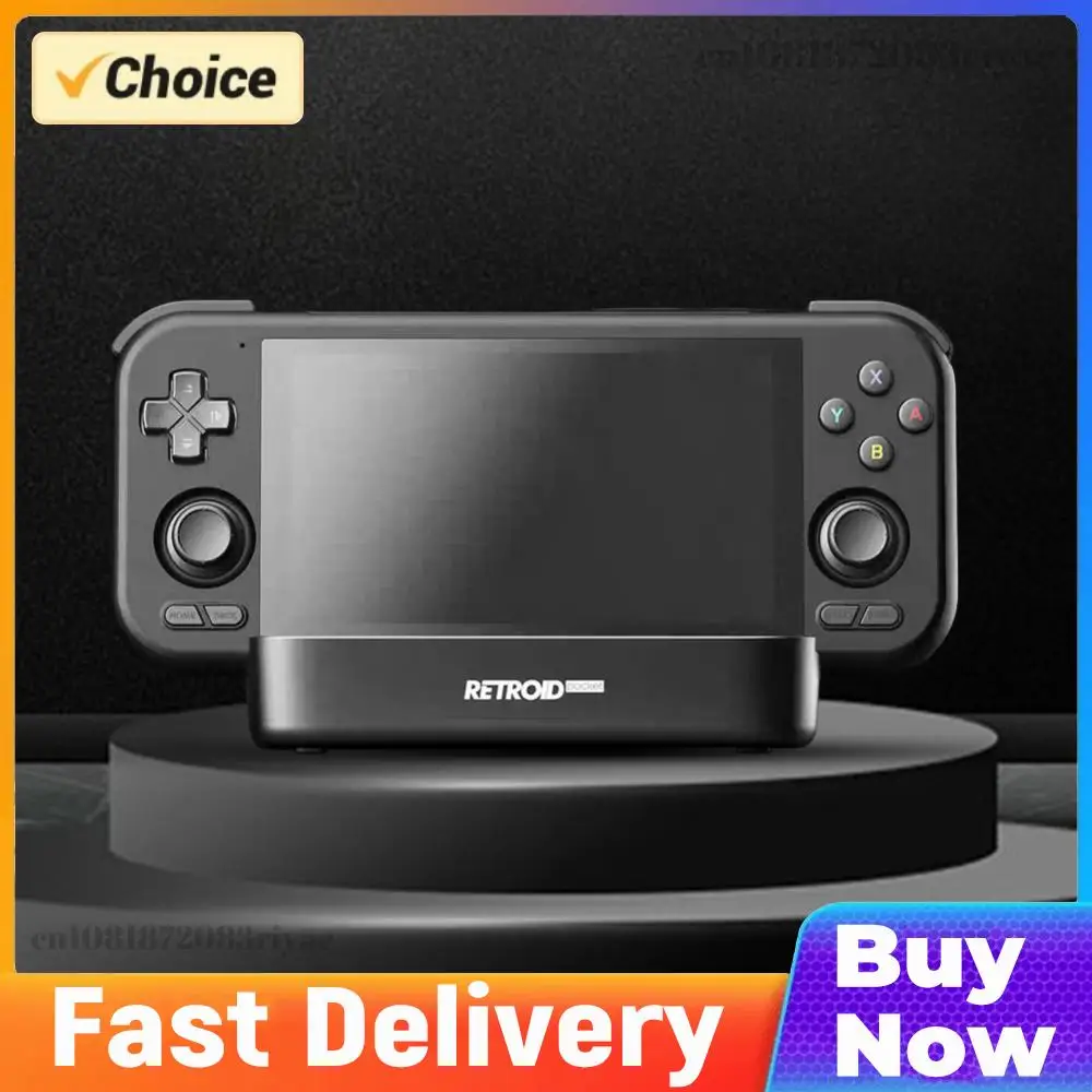 7-In-1 Charging Dock for Retroid Pocket 5 Charger Dock Station PD Charging HDMI-Compatible 3*USB3.0 2*USB2.0 for RP5/RP4/Pro/RP4