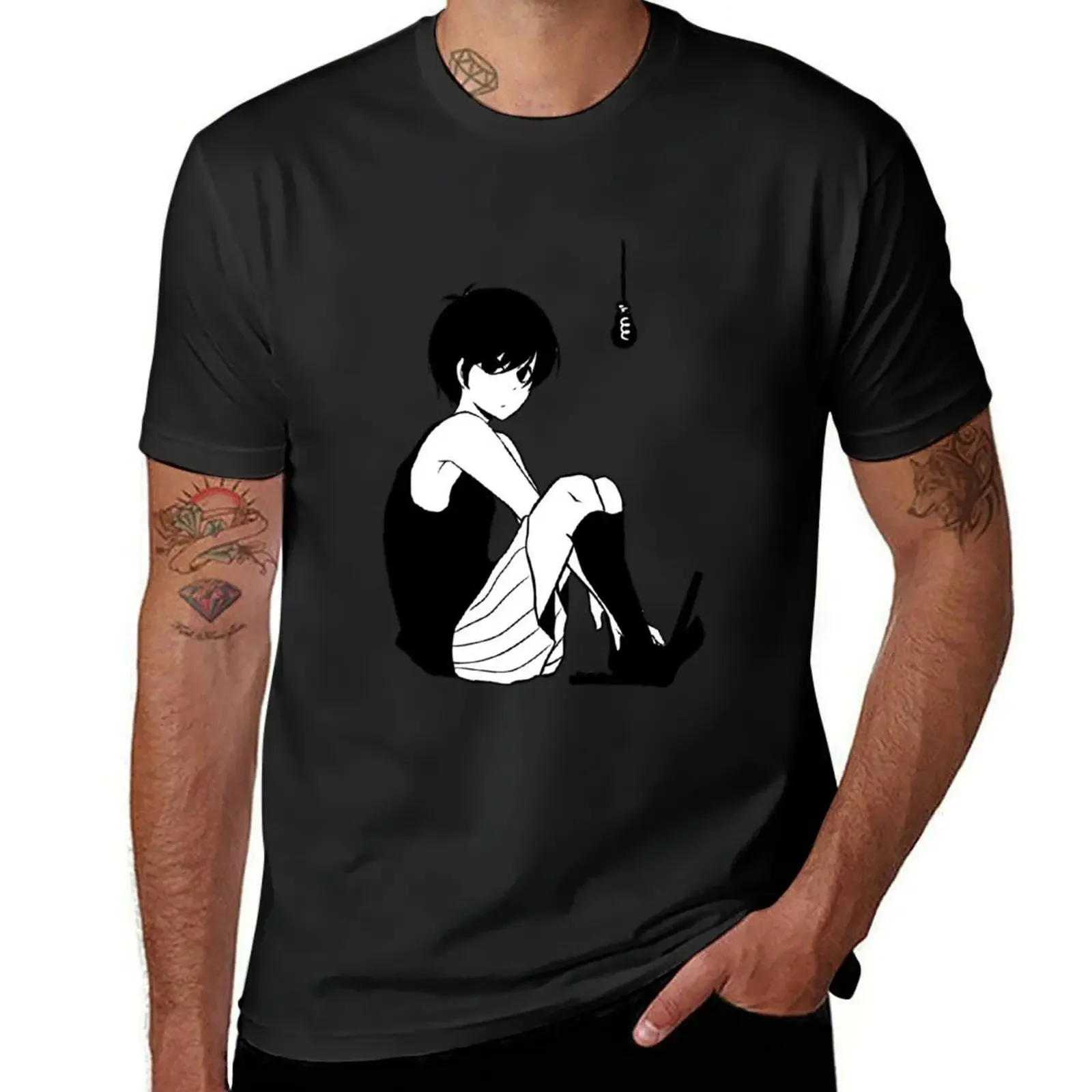 Omori sunny T-Shirt cotton graphic tees summer 2025 summer clothes basketball graphic tees men clothing